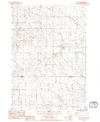 FAITH SW, SD HISTORICAL MAP GEOPDF 7.5X7