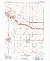 KIMBERLY, ID HISTORICAL MAP GEOPDF 7.5X7