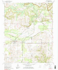 KARNAK, IL HISTORICAL MAP GEOPDF 7.5X7.5