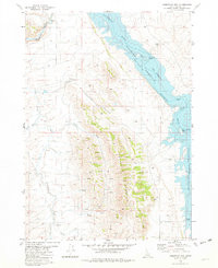 RESERVOIR MOUNTAIN, ID HISTORICAL MAP GE