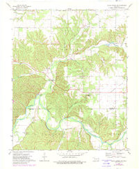 SILOAM SPRINGS NW, OK HISTORICAL MAP GEO