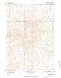 SHEEP MOUNTAIN, WY HISTORICAL MAP GEOPDF