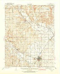 FREDONIA, KS HISTORICAL MAP GEOPDF 15X15