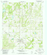 RICHLAND SPRINGS, TX HISTORICAL MAP GEOP