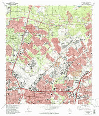 LONGHORN, TX HISTORICAL MAP GEOPDF 7.5X7