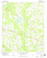 NEVILS, GA HISTORICAL MAP GEOPDF 7.5X7.5