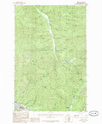 OSBURN, ID HISTORICAL MAP GEOPDF 7.5X7.5