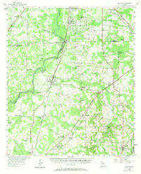 SACONTON, GA HISTORICAL MAP GEOPDF 15X15