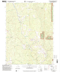 LORD-ELLIS SUMMIT, CA HISTORICAL MAP GEO