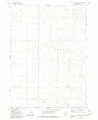 CLOVER BUTTE SOUTH, ID HISTORICAL MAP GE