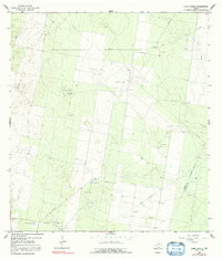 CAMP GARCIA, TX HISTORICAL MAP GEOPDF 7.