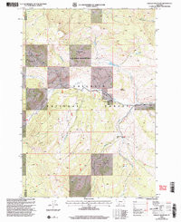LINCOLN MOUNTAIN, MT HISTORICAL MAP GEOP