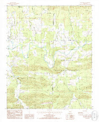 PINE RIDGE, AR HISTORICAL MAP GEOPDF 7.5
