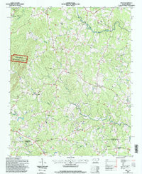 ERECT, NC HISTORICAL MAP GEOPDF 7.5X7.5