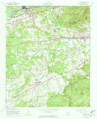 MUNFORD, AL HISTORICAL MAP GEOPDF 7.5X7.