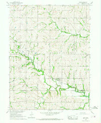 BURR, NE HISTORICAL MAP GEOPDF 7.5X7.5 G