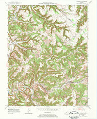 LODIBURG, KY HISTORICAL MAP GEOPDF 7.5X7