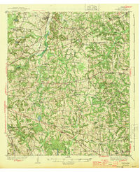 WINONA, TX HISTORICAL MAP GEOPDF 15X15 G