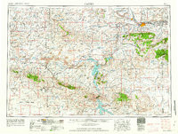 CASPER, WY HISTORICAL MAP GEOPDF 1X2 GRI