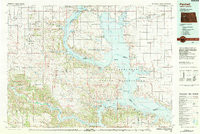 PARSHALL, ND HISTORICAL MAP GEOPDF 30X60