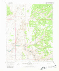 GRAND GULCH, UT HISTORICAL MAP GEOPDF 15
