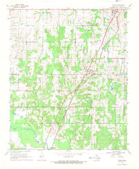 TUSHKA, OK HISTORICAL MAP GEOPDF 7.5X7.5