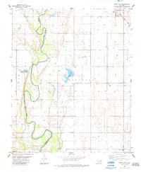 WHITE LAKE, OK-TX HISTORICAL MAP GEOPDF