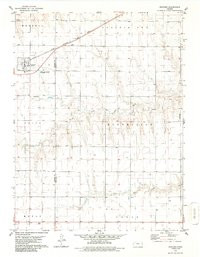 REXFORD, KS HISTORICAL MAP GEOPDF 7.5X7.