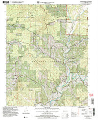 BRADLEYVILLE, MO HISTORICAL MAP GEOPDF 7