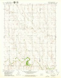 QUINTER NW, KS HISTORICAL MAP GEOPDF 7.5