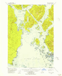 SITKA A-5, AK HISTORICAL MAP GEOPDF 15X1