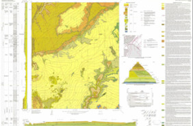 ACOMA PUEBLO, GEOL. MAP OF, NM