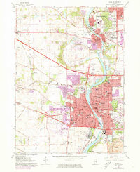 ELGIN, IL HISTORICAL MAP GEOPDF 7.5X7.5