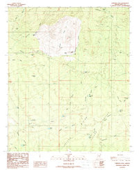 FORTIFIED PEAK, AZ HISTORICAL MAP GEOPDF