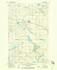 DRAKE, ND HISTORICAL MAP GEOPDF 15X15 GR
