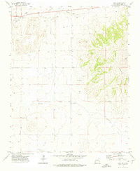 CAPULIN, NM HISTORICAL MAP GEOPDF 7.5X7.