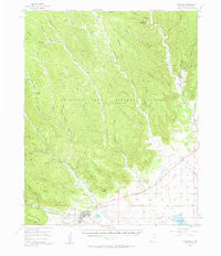 CIMARRON, NM HISTORICAL MAP GEOPDF 15X15