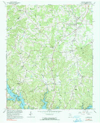 CLERMONT, GA HISTORICAL MAP GEOPDF 7.5X7