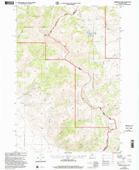 MORRISON LAKE, MT-ID HISTORICAL MAP GEOP