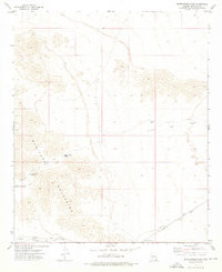 BUTTERFIELD PASS, AZ HISTORICAL MAP GEOP