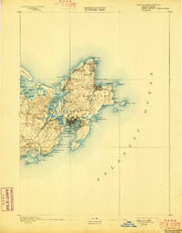 GLOUCESTER, MA HISTORICAL MAP GEOPDF 15X