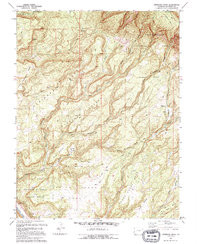 ATKINSON CREEK, CO HISTORICAL MAP GEOPDF