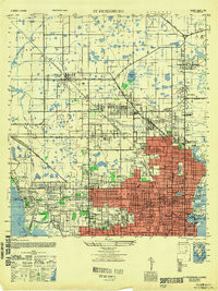 SAINT PETERSBURG, FL HISTORICAL MAP GEOP