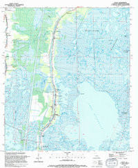 DULAC, LA HISTORICAL MAP GEOPDF 7.5X7.5