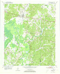 HORNSBY, TN HISTORICAL MAP GEOPDF 7.5X7.
