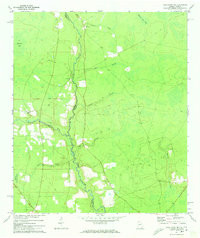 MACCLENNY NW, GA-FL HISTORICAL MAP GEOPD