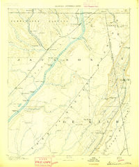 STEVENSON, AL-GA-TN HISTORICAL MAP GEOPD