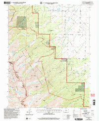 HORN PEAK, CO HISTORICAL MAP GEOPDF 7.5X