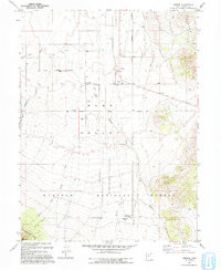 VERNON, UT HISTORICAL MAP GEOPDF 7.5X7.5
