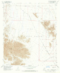 WELLTON HILLS, AZ HISTORICAL MAP GEOPDF